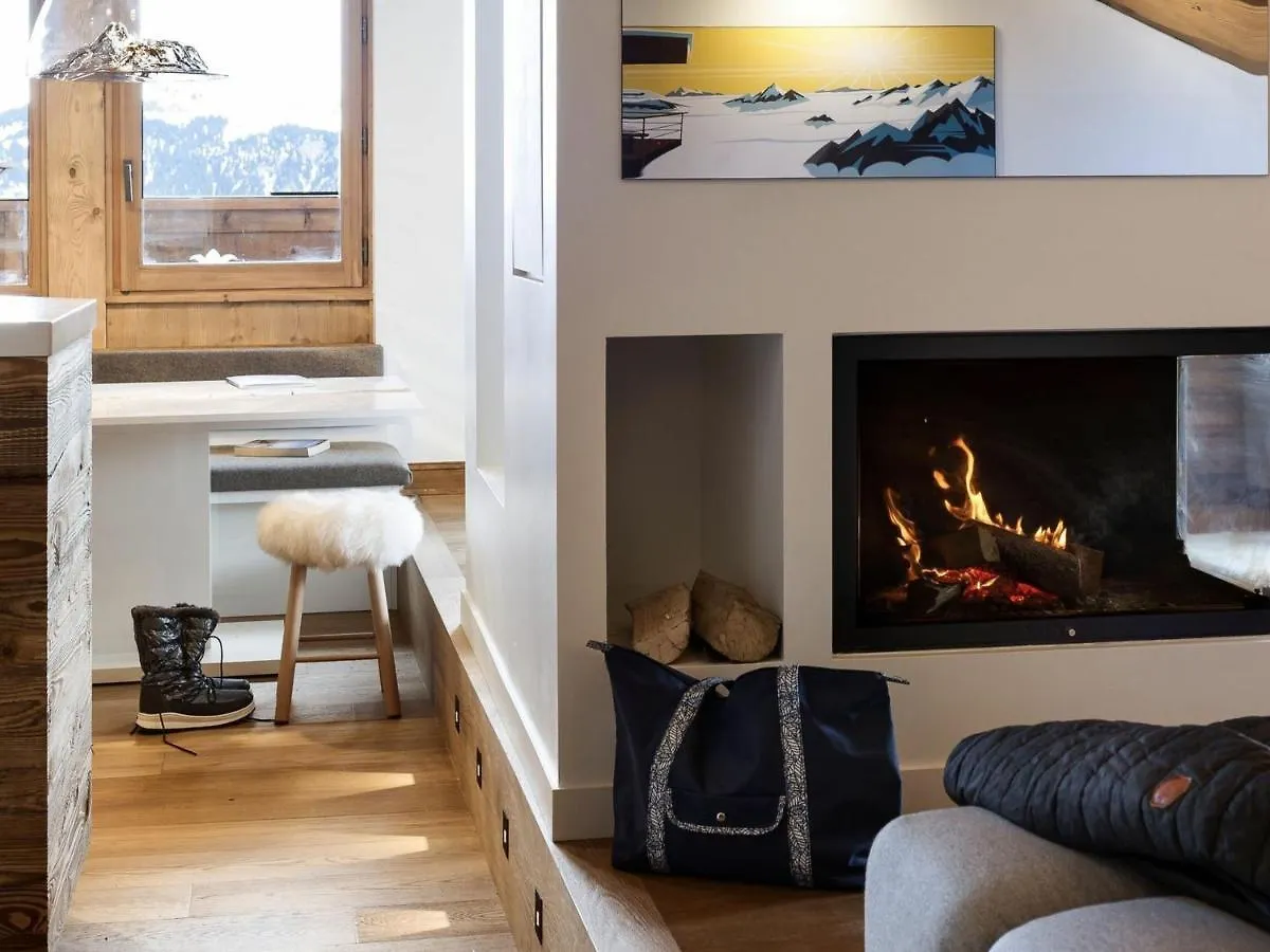 Apartmán Appartement Contemporain Avec Sauna, Cheminee Et Parking Au Centre De Courchevel 1850 - Fr-1-564-35 Francie