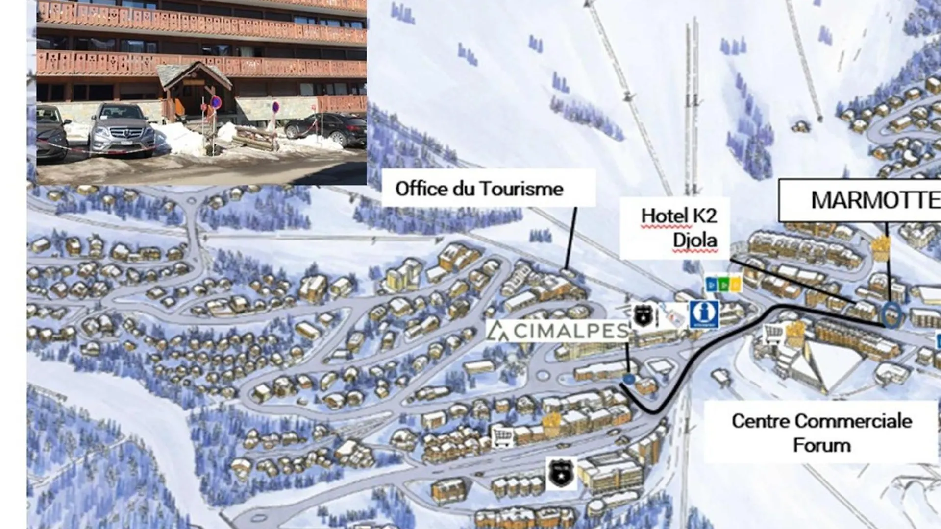 Apartmán Appartement Contemporain Avec Sauna, Cheminee Et Parking Au Centre De Courchevel 1850 - Fr-1-564-35